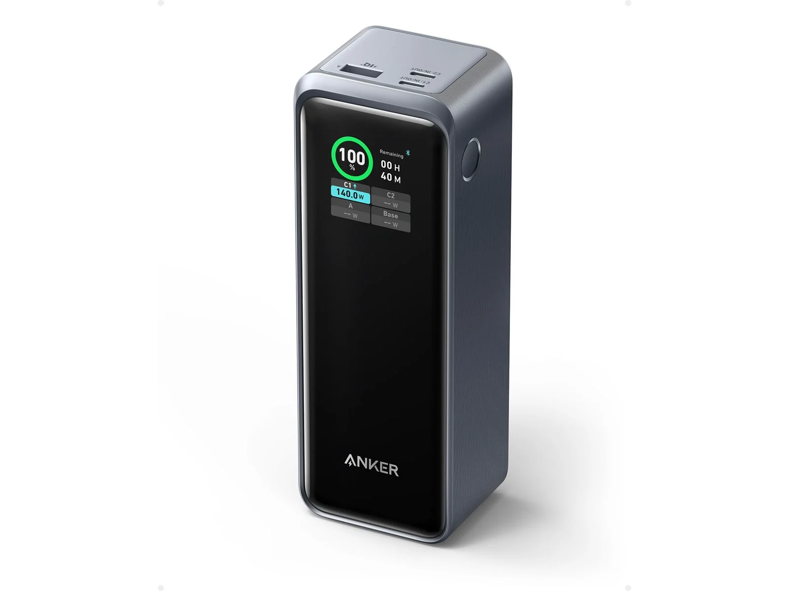 billede af en Anker Prime 27K 250W Powerbank - Sort - 27650 mAh